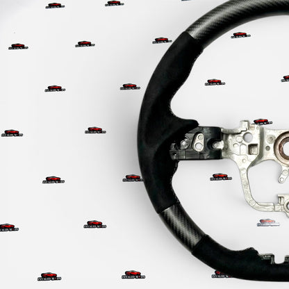 Toyota Innova Hycross Alcantara & Carbon Steering Wheel | Premium Sport Interior Upgrade