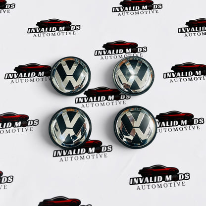Volkswagen Jetta Wheel Center Caps (Set of 4) | Size 65mm