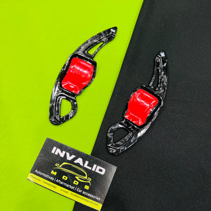 Volkswagen Polo Forged Carbon Paddle Shifter Extenders | Polo Paddle Shifters