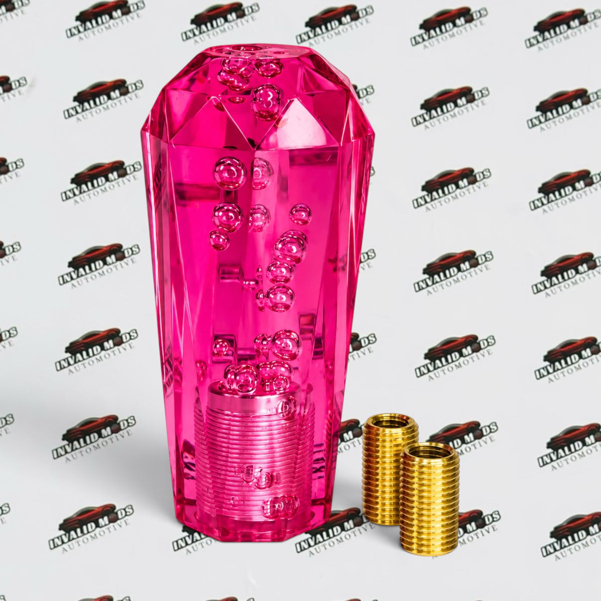 Bubble Crystal Cut Gear Knob Universal | Invalidmods