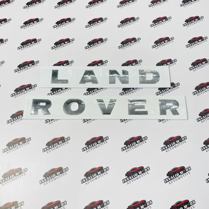 Land Rover Rear Lettering Emblem | Tailgate Badge
