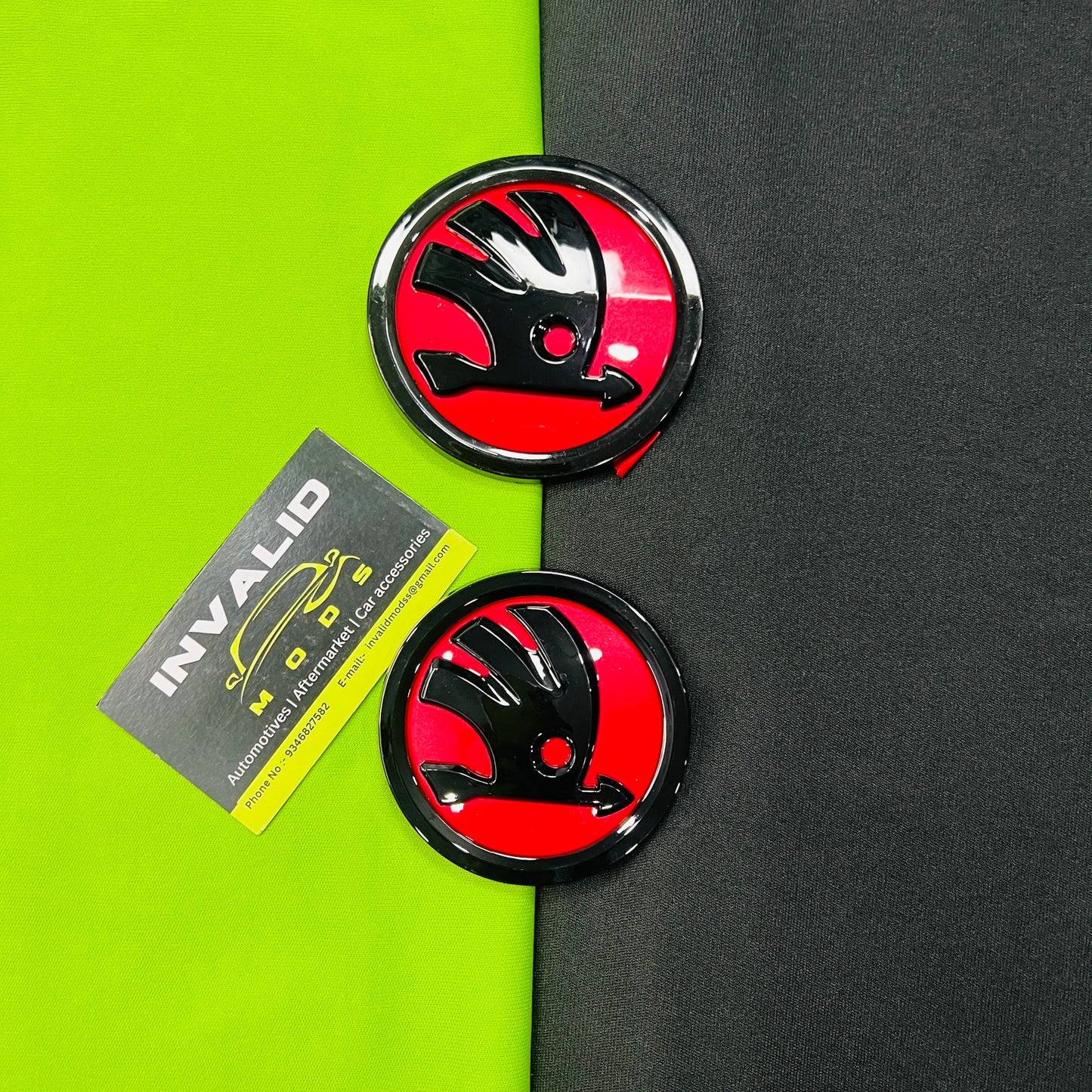 Skoda Slavia Replacement Logos | Skoda Aftermarket Emblems
