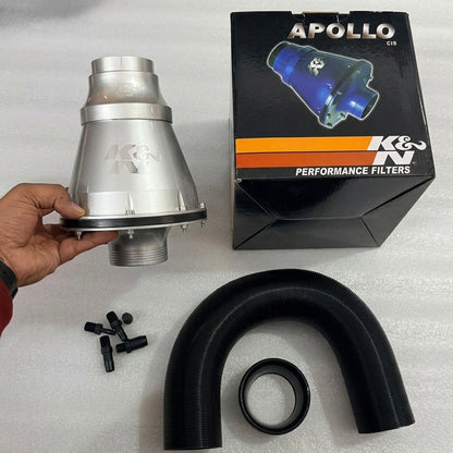 K&N Style Apollo Closed Air Intake System | Performance Air Filter Kit