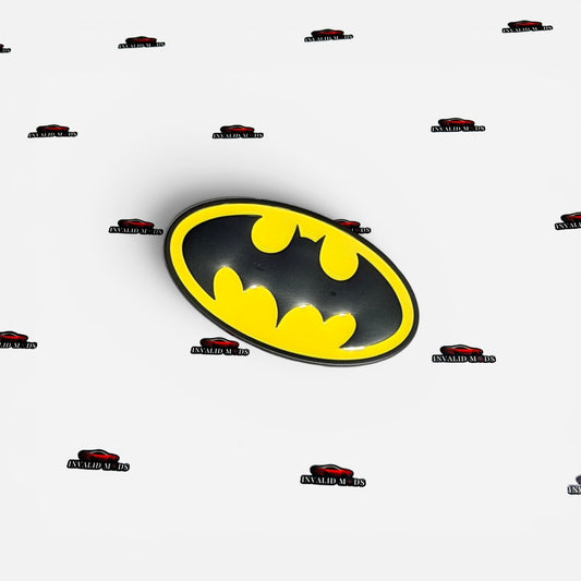 Batman Car Exterior Sticker | Iconic Batman Logo Vinyl Decal for Cars