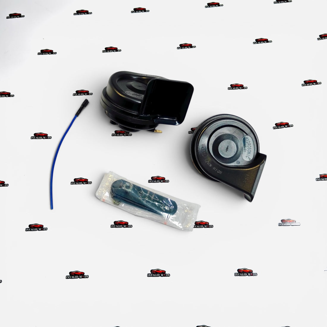 Hydrosonic HS-01 Copper Coil Car Horn Set | Loud Trumpet Sound Aftermarket Horns