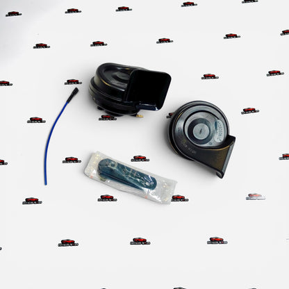 Hydrosonic HS-01 Copper Coil Car Horn Set | Loud Trumpet Sound Aftermarket Horns