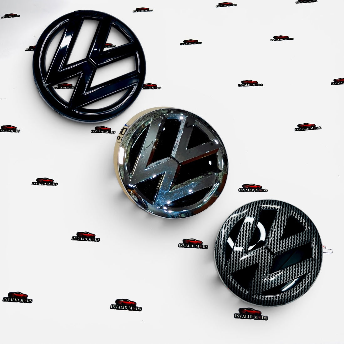 VW Jetta Front Grille Logo Emblem | MK6 & MK7 OEM-Style Replacement Badge