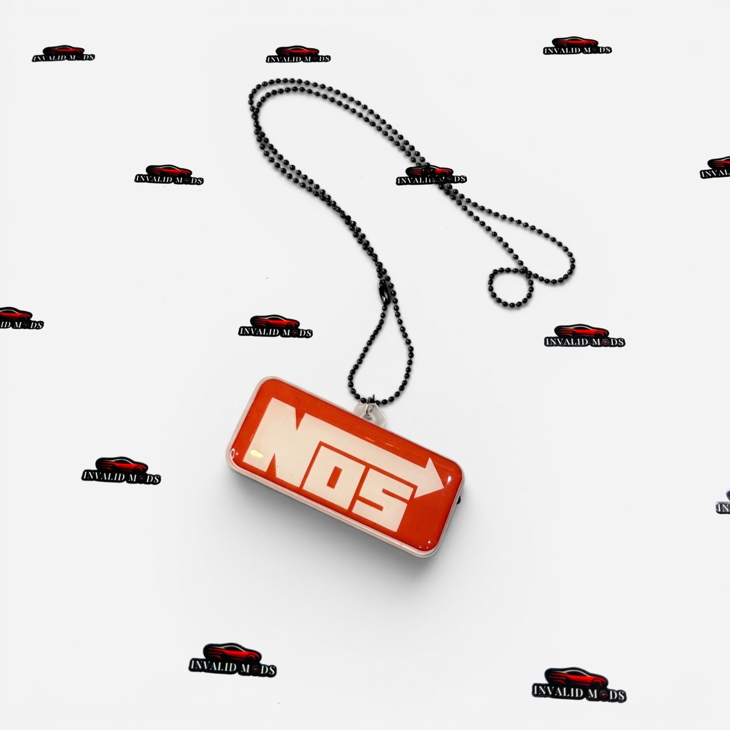 Car Mirror Hanging Ornament – Double-Sided Printed Interior Accessory