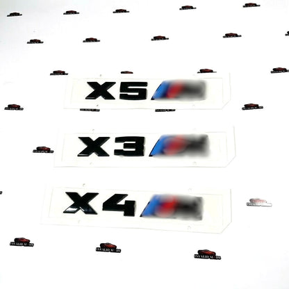 BMW M Performance Rear Emblem for X3, X4 & X5 | OEM-Style Aftermarket Badge