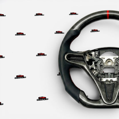 Honda Civic Carbon Fiber Steering Wheel – OEM Style Sport Upgrade | Premium Interior Mod