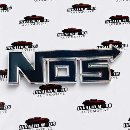 NOS Car Stickers | Sporty Racing Decals for All Cars | Multi-Color Options