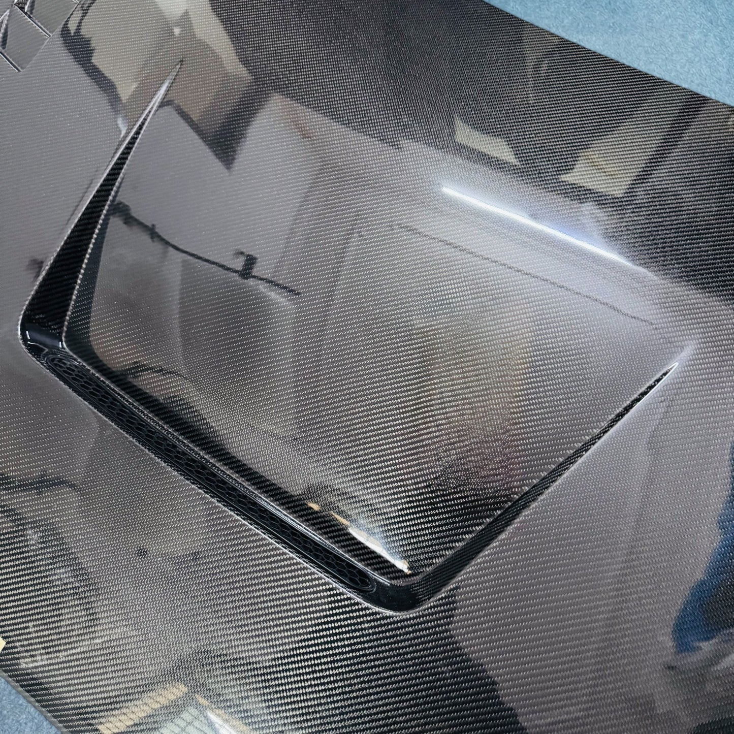 Volkswagen Polo Carbon Fiber Alpha Hood | Lightweight Performance Bonnet | Aftermarket Upgrade