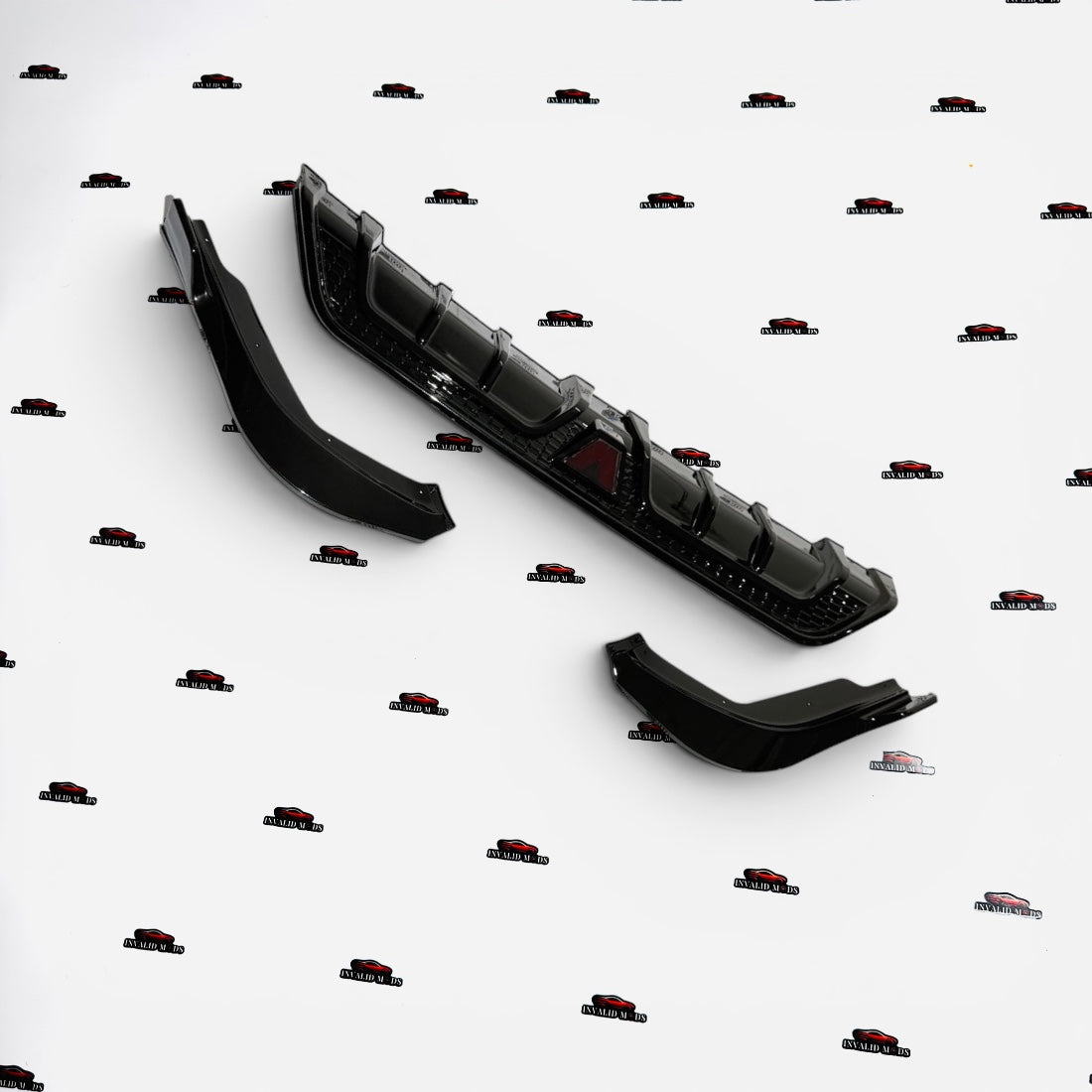 Honda City (2020-2023) Aftermarket Rear Diffuser with LED