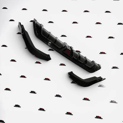 Honda City (2020-2023) Aftermarket Rear Diffuser with LED