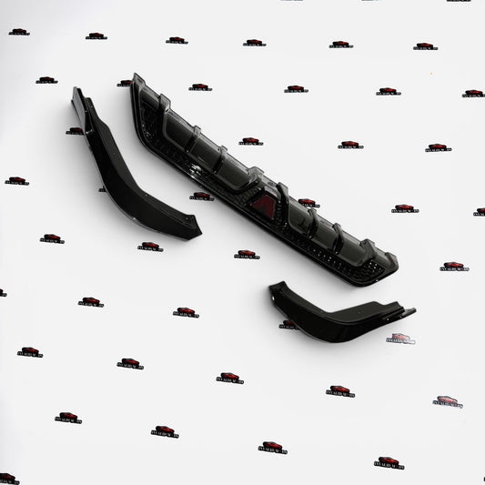 Honda City (2020-2023) Aftermarket Rear Diffuser with LED