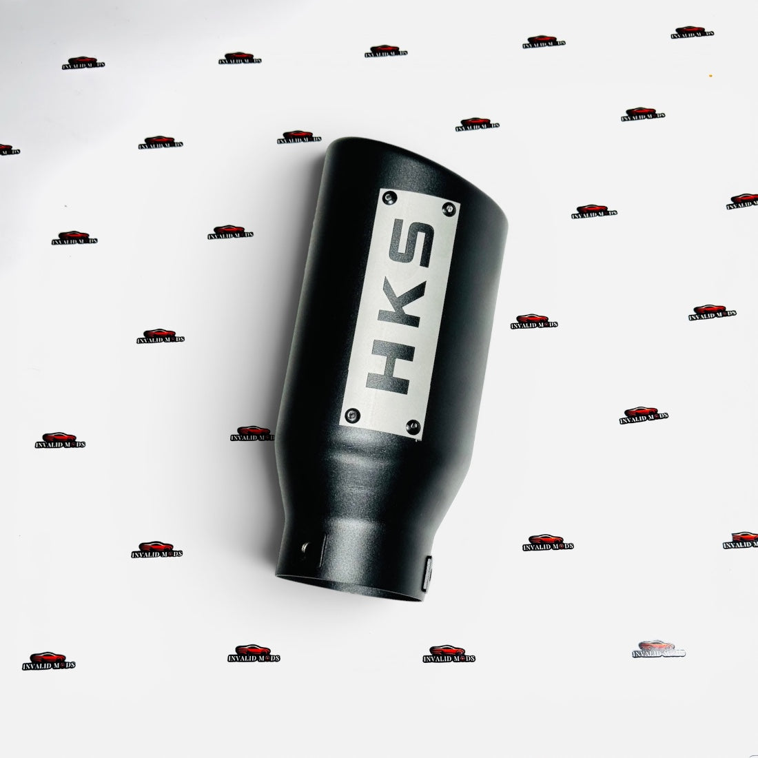 HKS Performance Exhaust Tip | Premium Matte Black | Universal Stainless Steel Exhaust Tip