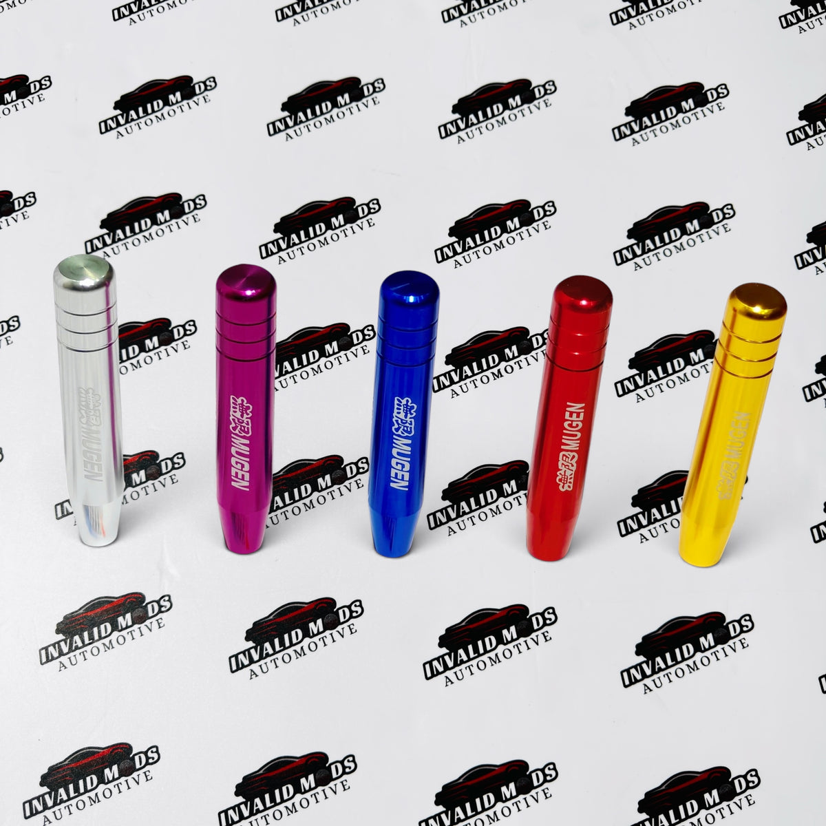 Mugen Aluminum Gear Knob 18cm | Universal Long Manual Shifter Extension