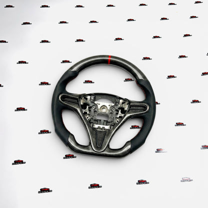 Honda Civic Carbon Fiber Steering Wheel – OEM Style Sport Upgrade | Premium Interior Mod