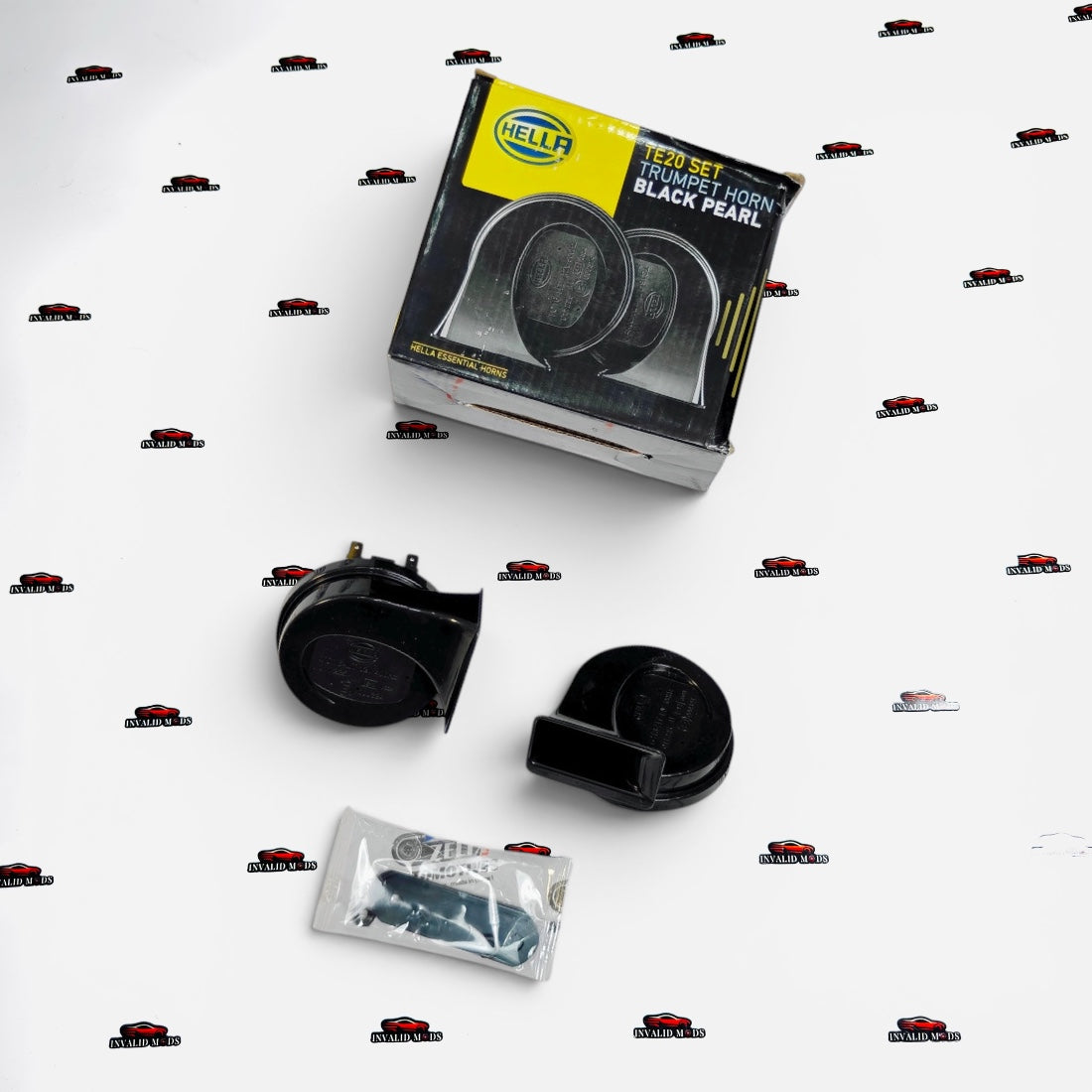 Hella Black Pearl Trumpet Horn Set Dual Tone