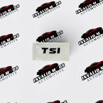 TSI Rear Emblem Sticker | OEM-Type Badge in Multiple Colour Options