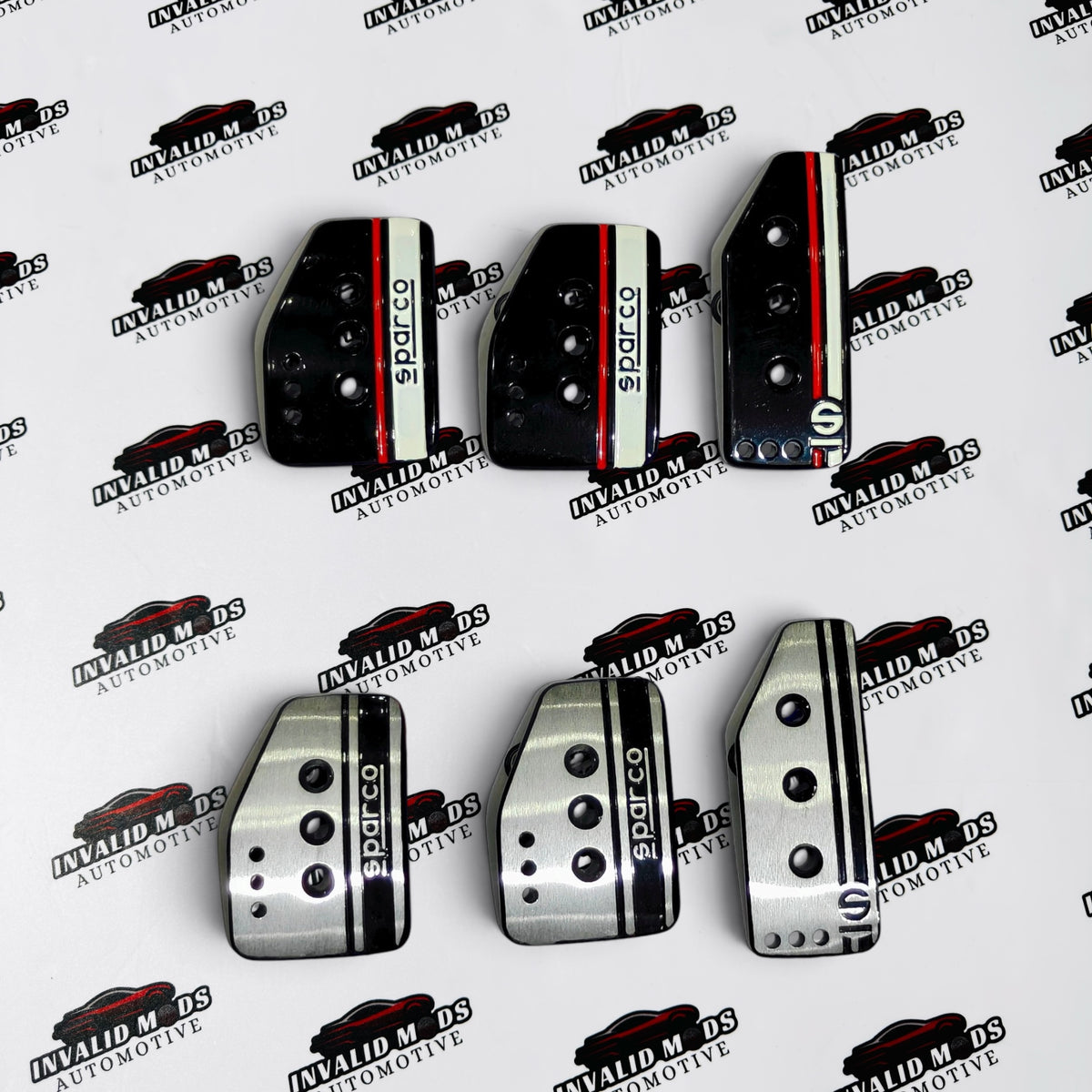 Sparco Pedal Kit for Manual Cars | Universal Racing Pedals