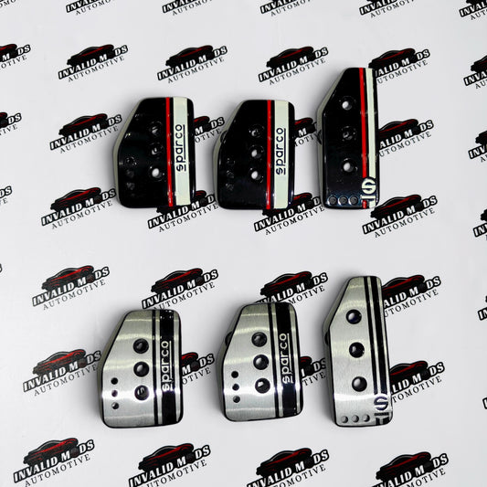 Sparco Pedal Kit for Manual Cars | Universal Racing Pedals