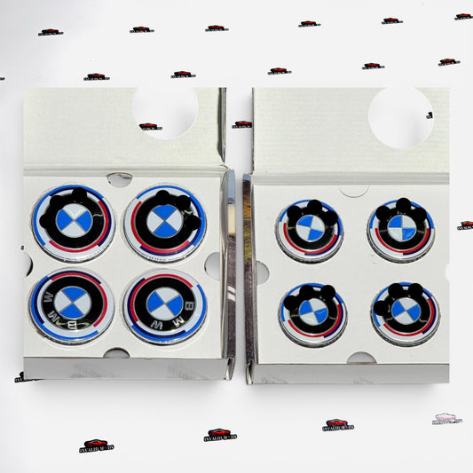 Floating Wheel Center Caps for BMW | OEM-Inspired | 56mm & 68mm | Set of 4