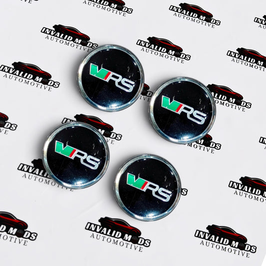 VRS Wheel Center Caps – Premium Aftermarket Set of 4 | Size (58 mm)