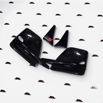 Toyota Fortuner Legender Fog Lamp Covers | Premium Gloss Black Fog Light Cover Set