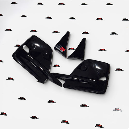 Toyota Fortuner Legender Fog Lamp Covers | Premium Gloss Black Fog Light Cover Set
