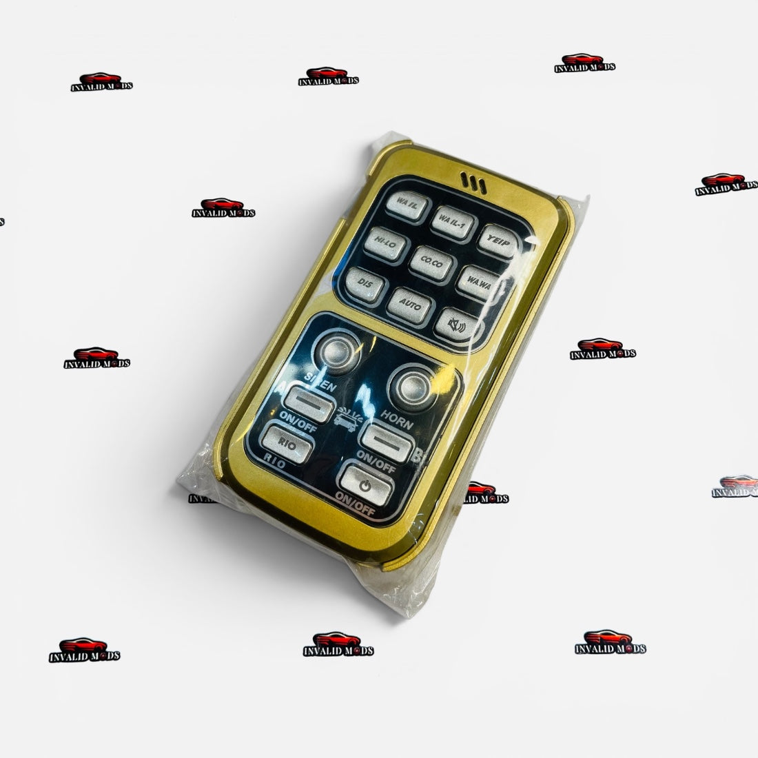 High-Power 200W Federal Siren with Remote Control for Emergency Vehicles