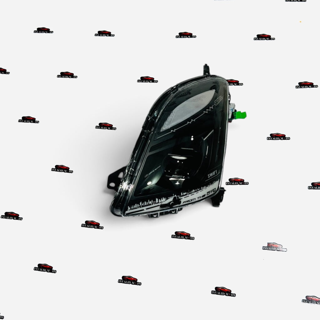 Suzuki Swift Type 1 JDM Power Style LED Headlights | Sequential DRL | Premium Aftermarket Headlamp Upgrade