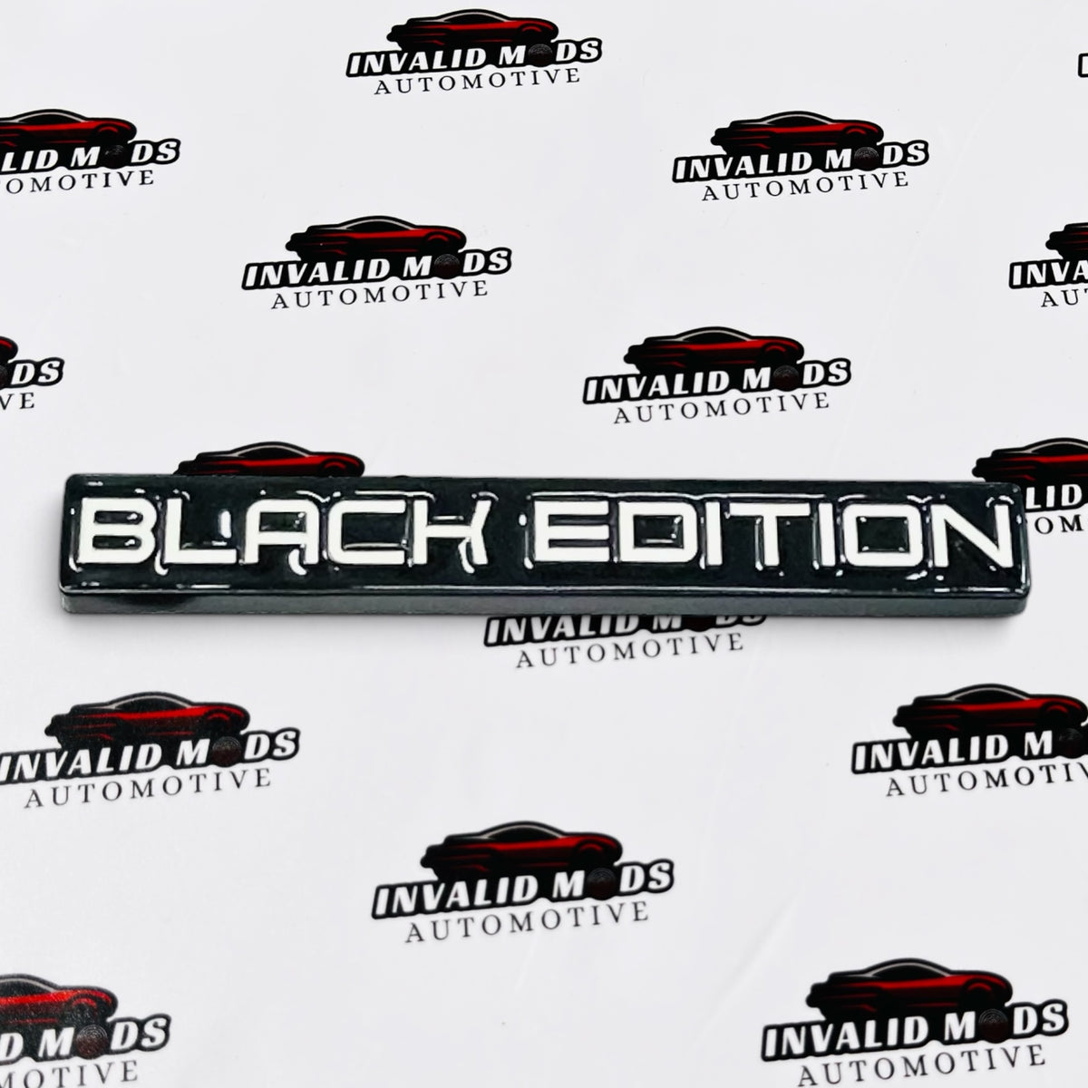Black Edition Metal Emblem Badges | Universal Aftermarket Car Sticker