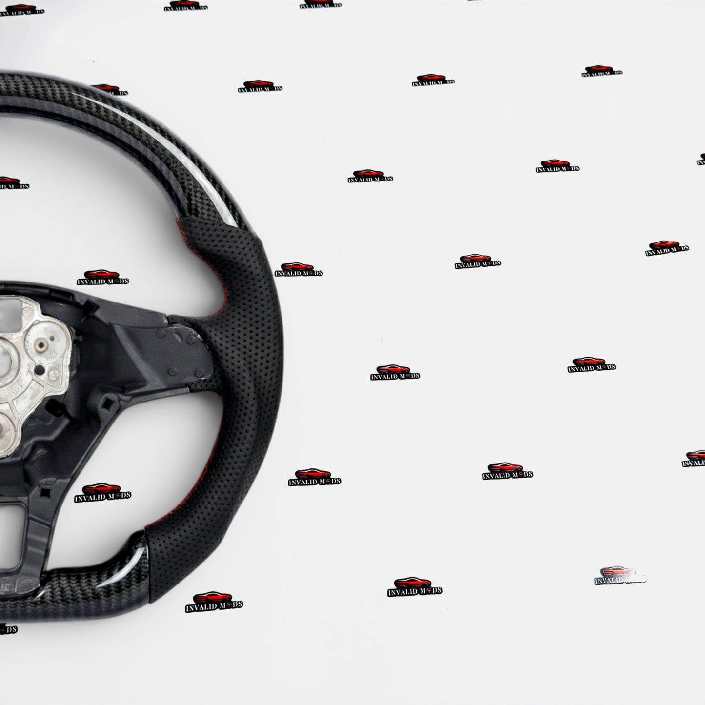Volkswagen Polo Carbon Fiber Steering Wheel | Hydro Dipped Premium Aftermarket Upgrade