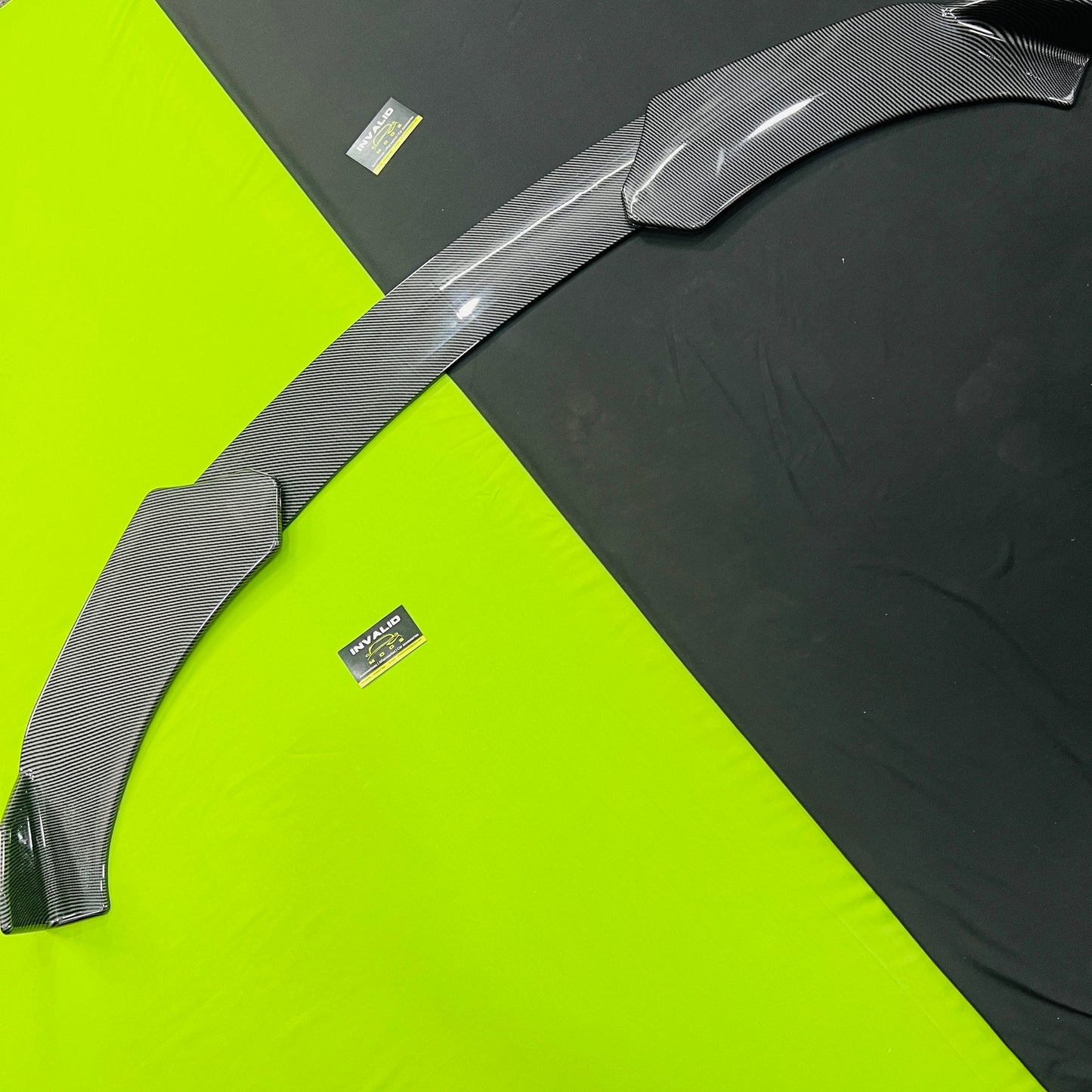Universal 3 Pc Front Splitters | Carbon Fiber | ABS