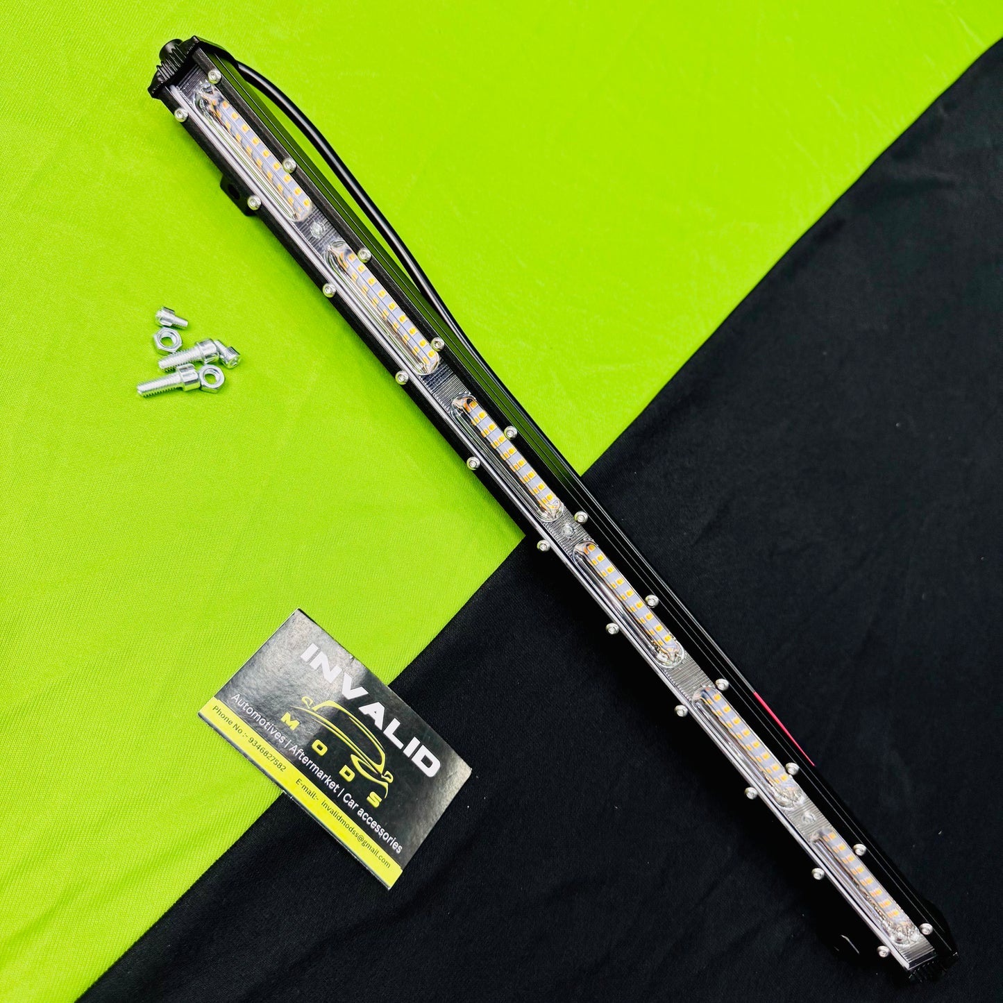 LED Barlight (20 inch 54w) | yellow & white