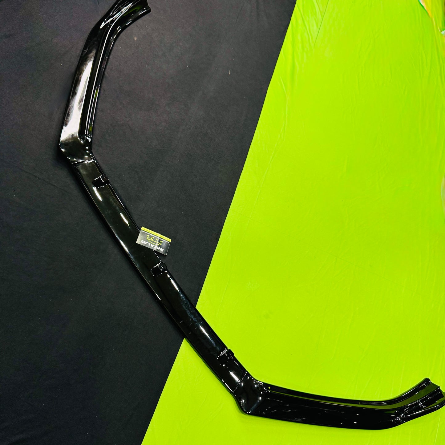 VW Polo Specific Front Splitters | Gloss Black | ABS