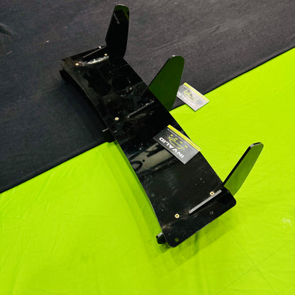 VW Polo 3 Fin Diffuser | Gloss Black | ABS