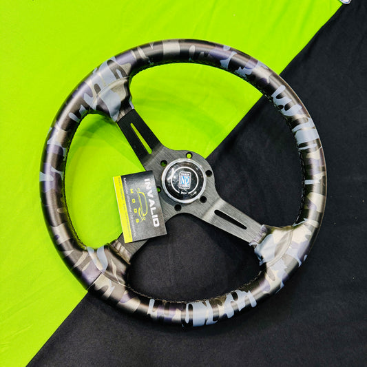 NARDI PVC 14 Inch Carbon Edition Universal Steering Wheel