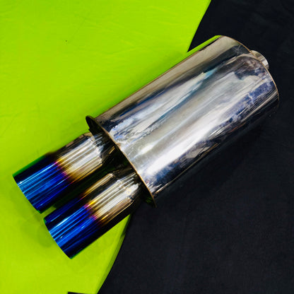 HKS Dual Tip Free Flow Exhaust