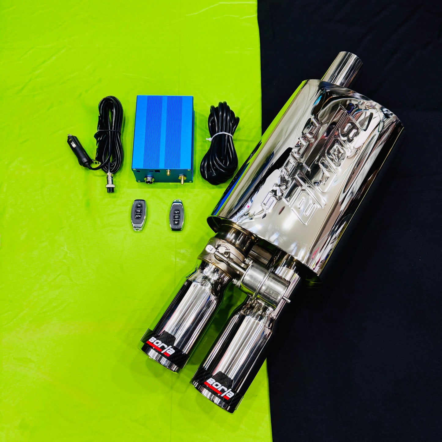 Borla Dual Tip Valvetronic Exhaust (Carbon)