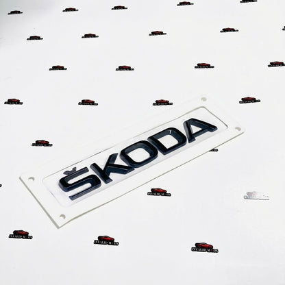 3D Car Emblems for Skoda Octavia, Superb, Rapid & VW Virtus – Premium Aftermarket Badges