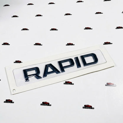 3D Car Emblems for Skoda Octavia, Superb, Rapid & VW Virtus – Premium Aftermarket Badges