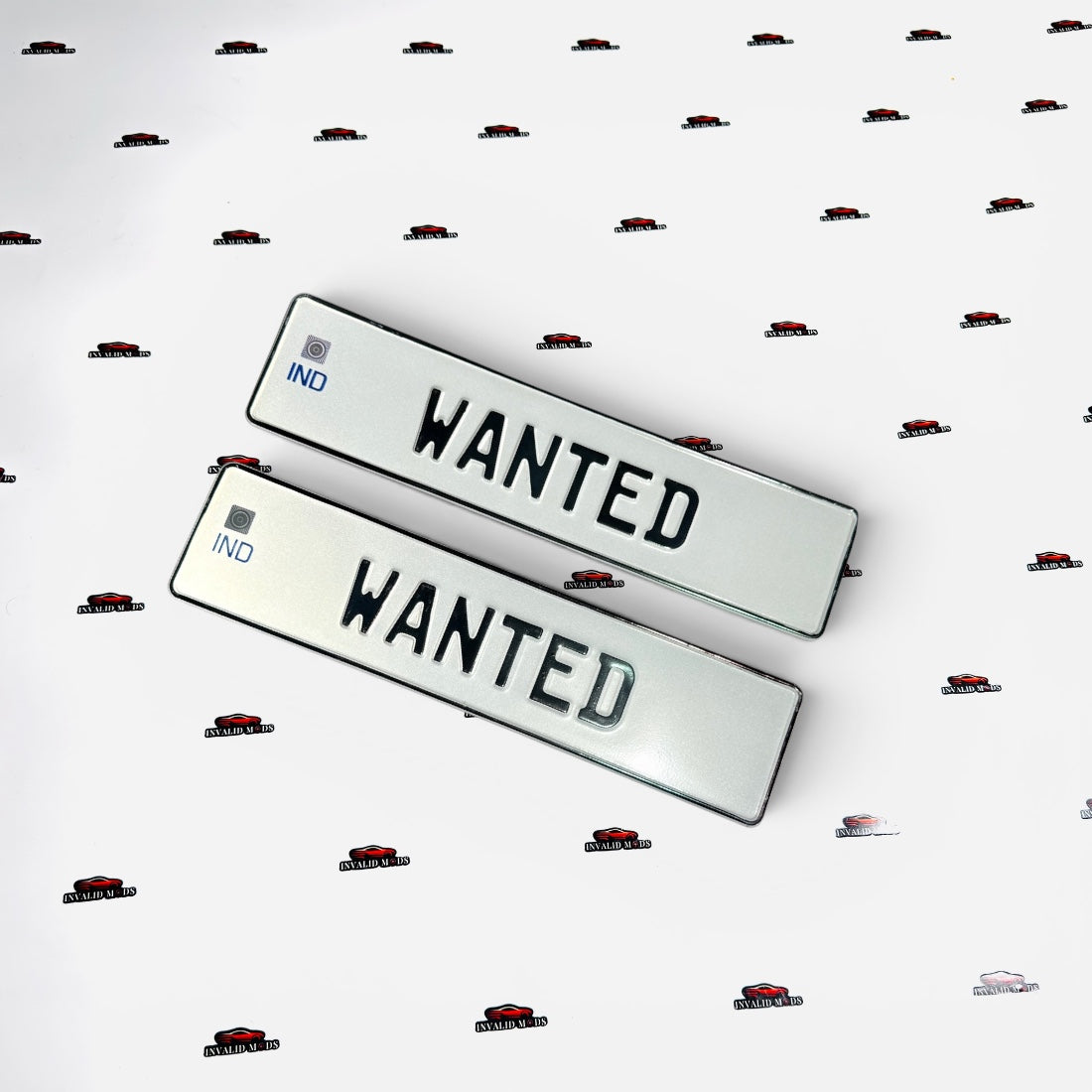 Universal Magnetic Number Plate | Removable Reflective License Plate with Strong Magnetic Mount
