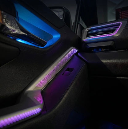 CARDI K4 OEM Ambient Light Kit for Toyota Innova Hycross (2023 Onwards) – 17-Piece Smart Interior RGB LED Lighting Set