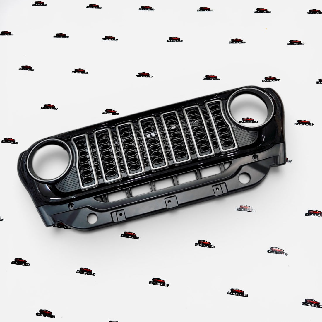 Mahindra Thar & Thar ROXX Wrangler-Style Front Grille | Premium Aftermarket Grill Upgrade