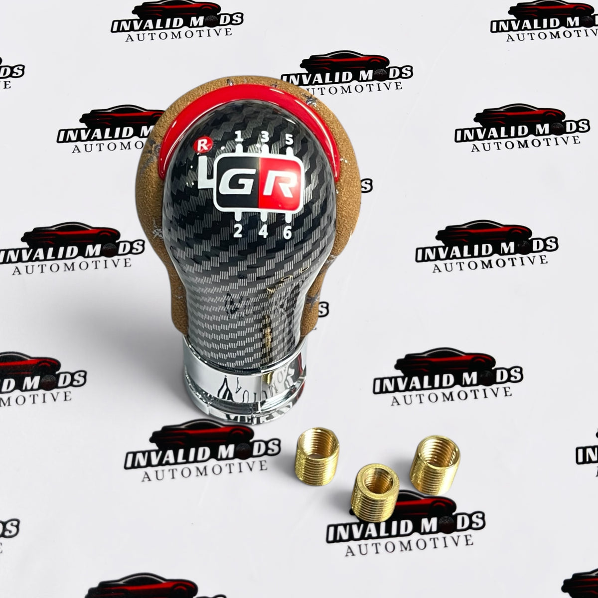 GR-Sports Alcantara Gear Knob for Toyota Cars