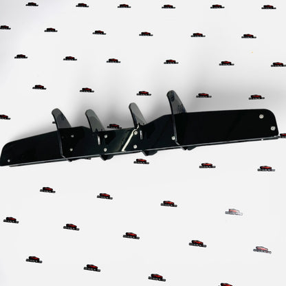 Suzuki Swift Gen-3 Rear Diffuser | 4-Fin Sporty Aftermarket Bumper Upgrade