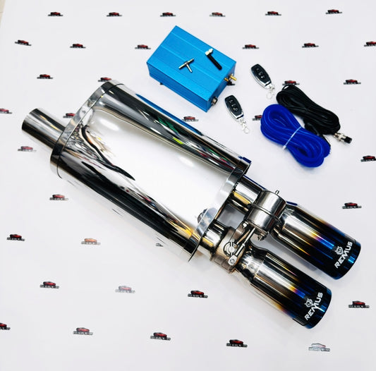 Remus Dual Tip Valvetronic Exhaust (Burnt)