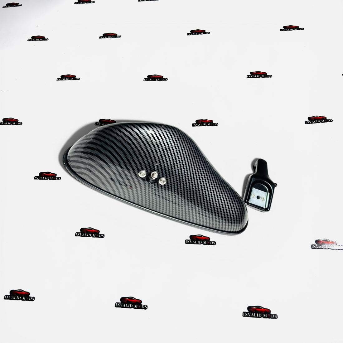 Interior Rear View Mirror | Carbon Fiber Finish Universal Mirror